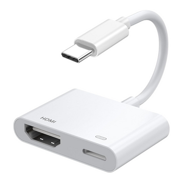 Adaptador compatible con iPhone de USB-C a HDMI