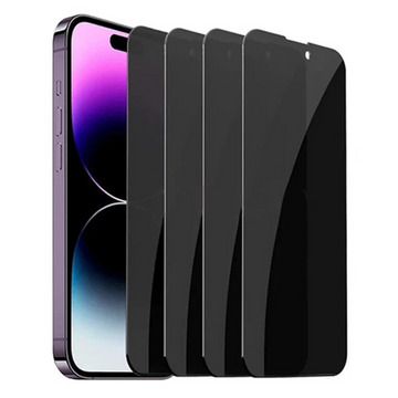 Cristal templado anti espionaje compatible con iPhone