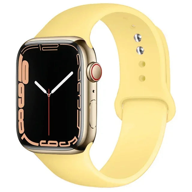 Correa de silicona compatible con Apple Watch