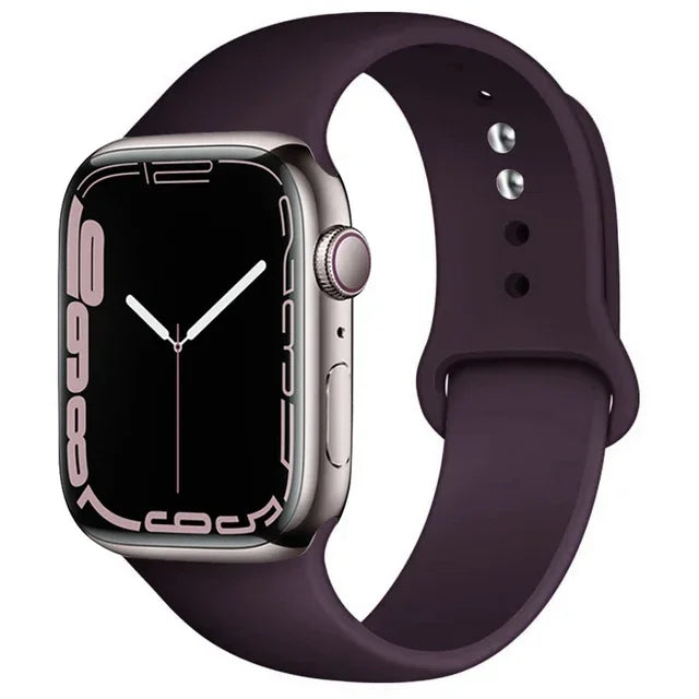 Correa de silicona compatible con Apple Watch