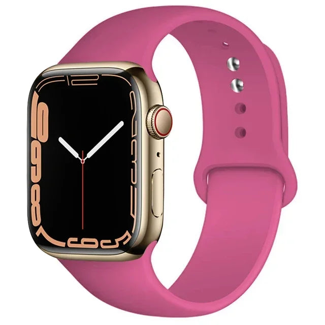 Correa de silicona compatible con Apple Watch