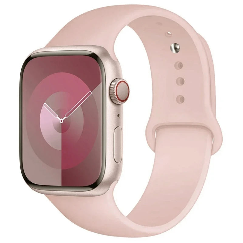 Correa de silicona compatible con Apple Watch