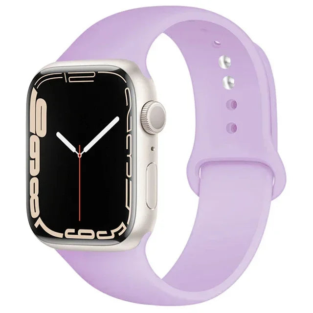 Correa de silicona compatible con Apple Watch
