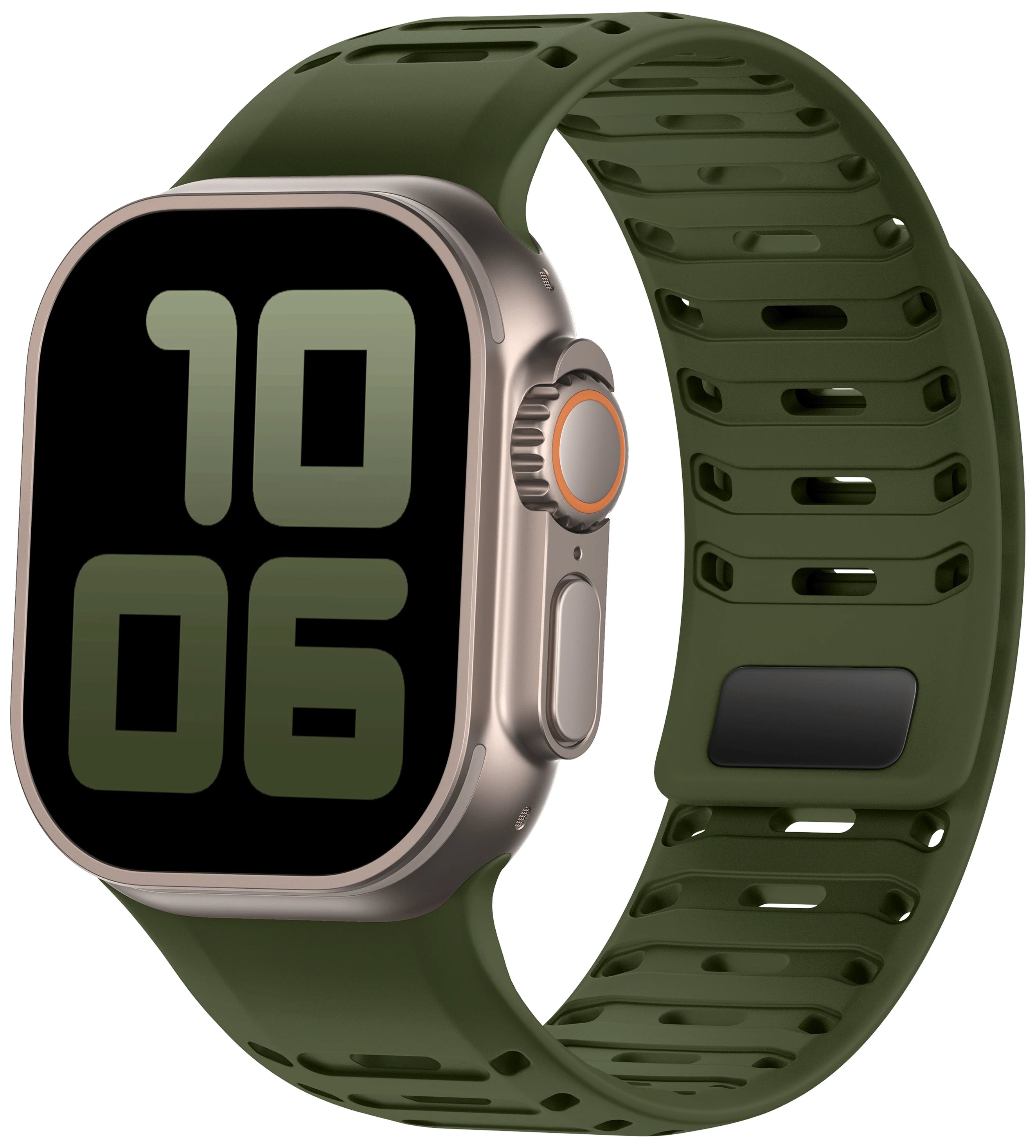 Correa magnética de silicona compatible con Apple Watch