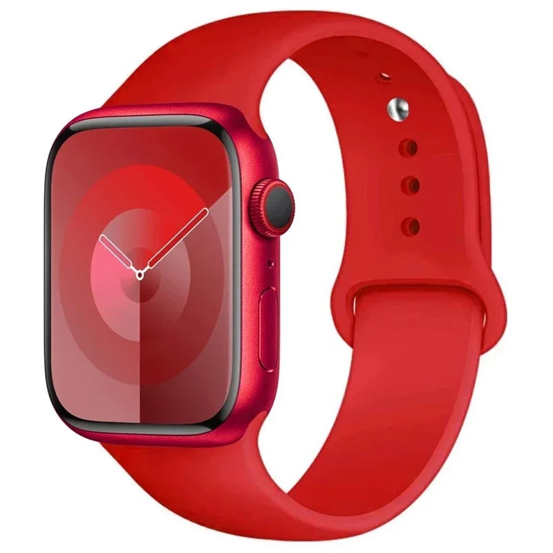 Correa de silicona compatible con Apple Watch