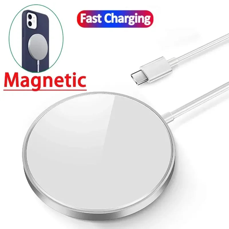Cargador inalámbrico magnético rápido compatible con iPhone
