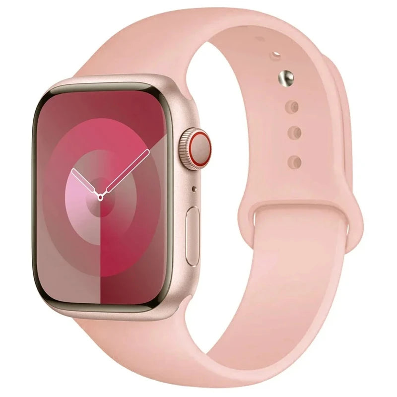 Correa de silicona compatible con Apple Watch
