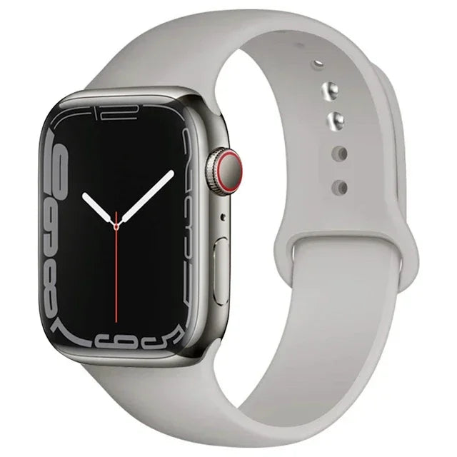 Correa de silicona compatible con Apple Watch