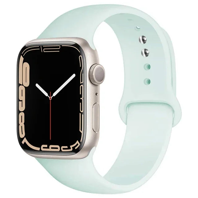 Correa de silicona compatible con Apple Watch