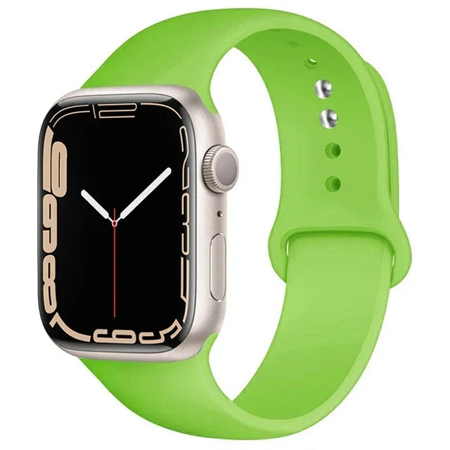 Correa de silicona compatible con Apple Watch