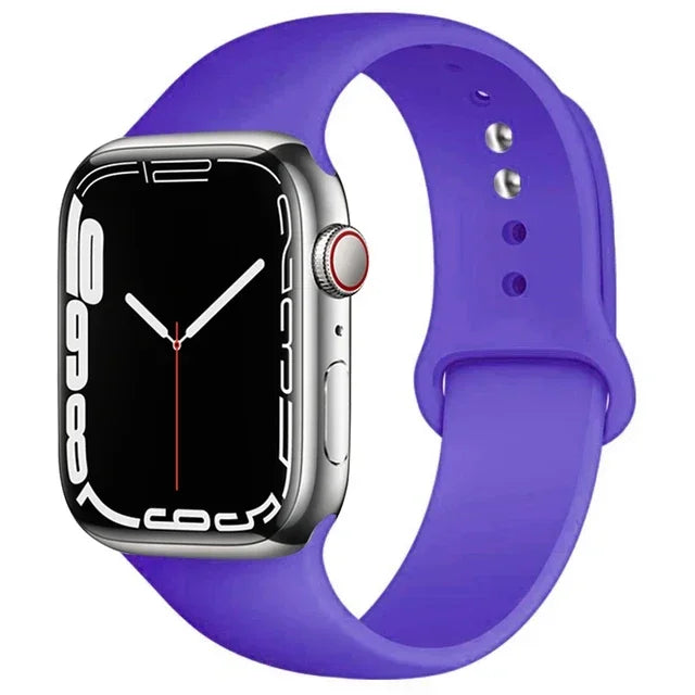 Correa de silicona compatible con Apple Watch