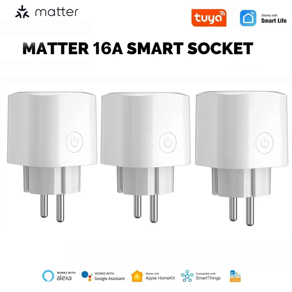 Adaptador de corriente con enchufe inteligente
