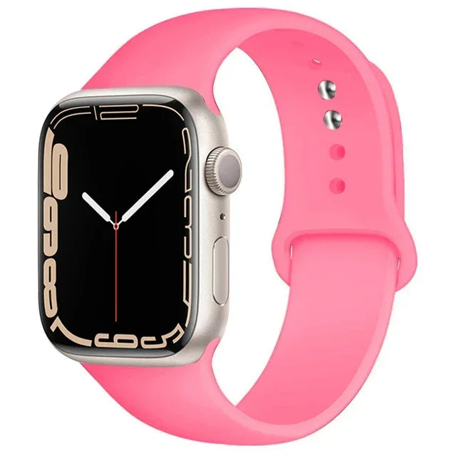 Correa de silicona compatible con Apple Watch