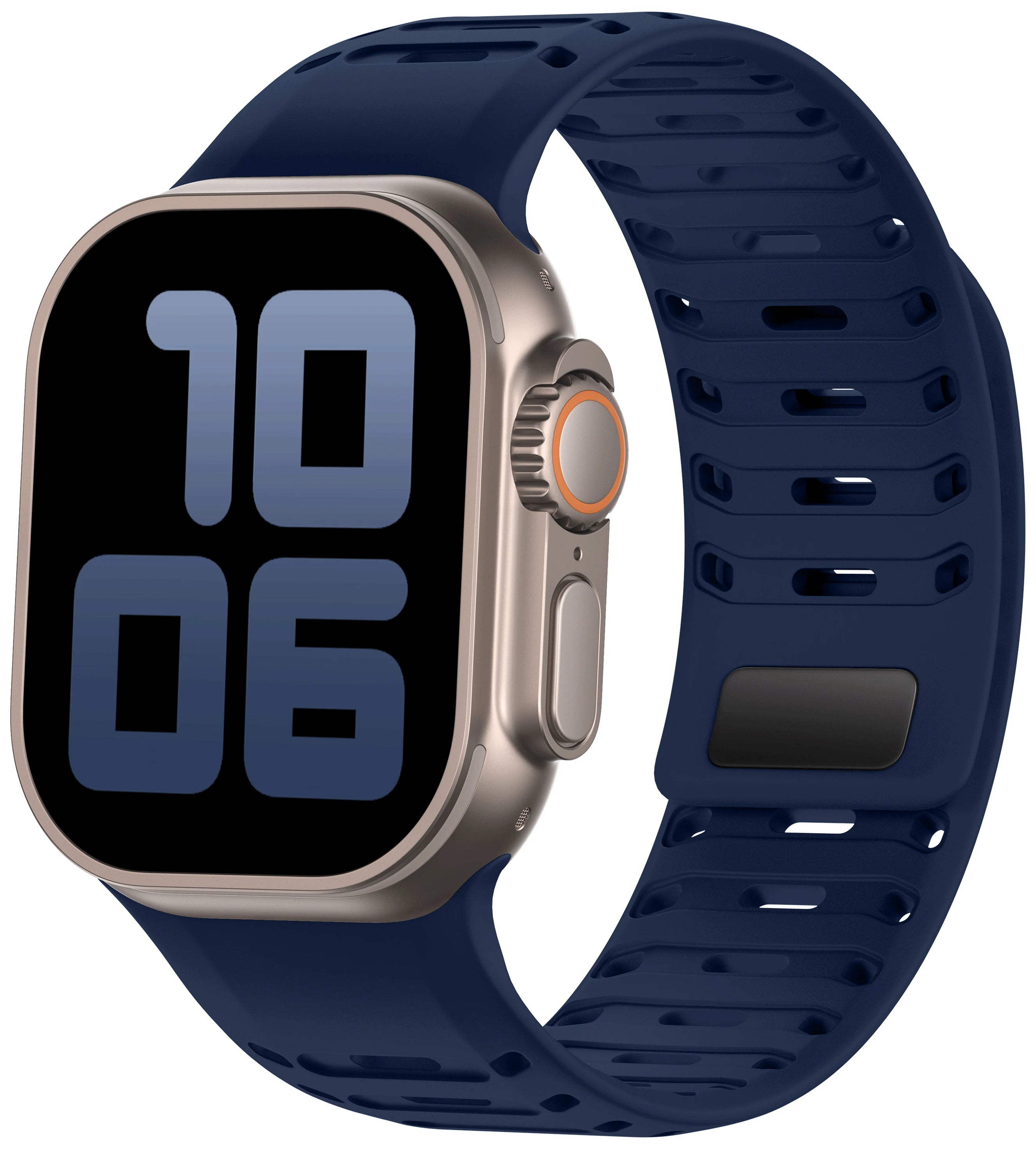 Correa magnética de silicona compatible con Apple Watch