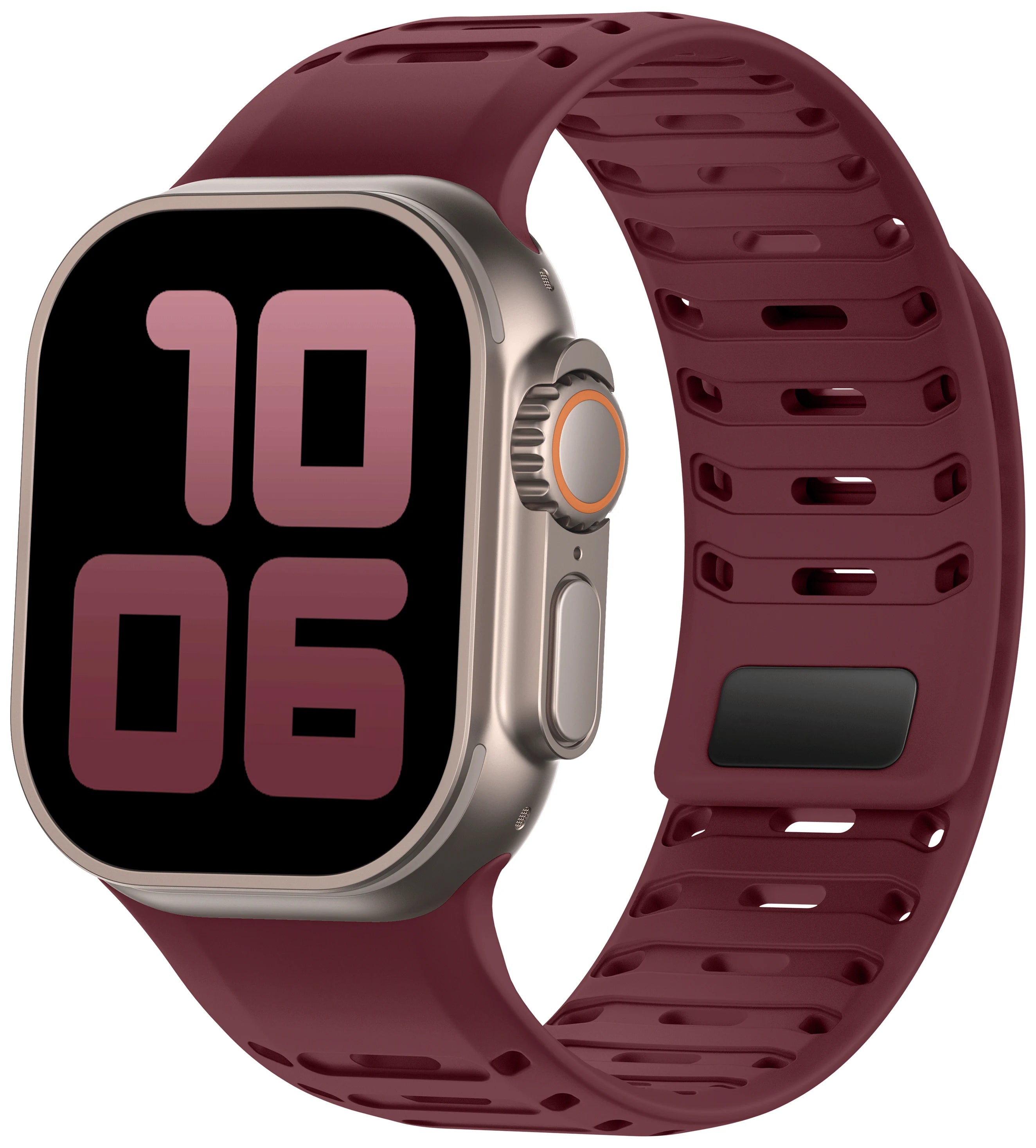 Correa magnética de silicona compatible con Apple Watch