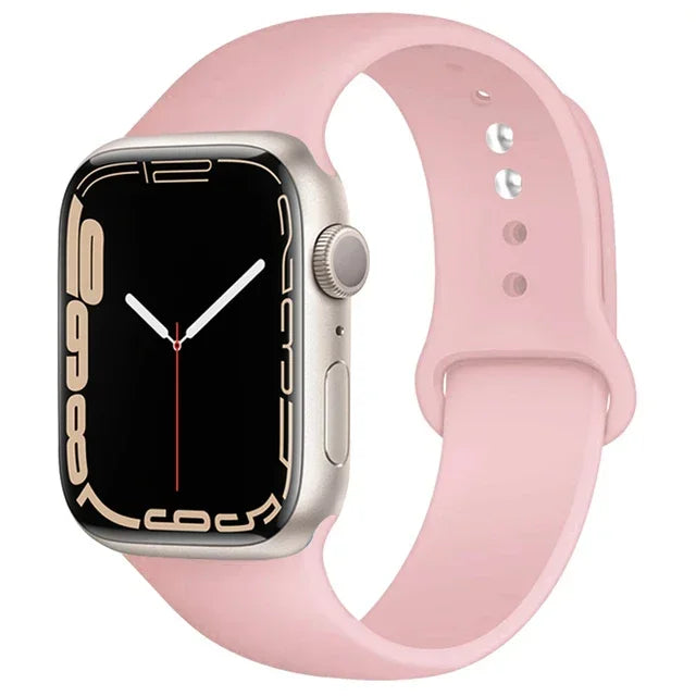 Correa de silicona compatible con Apple Watch