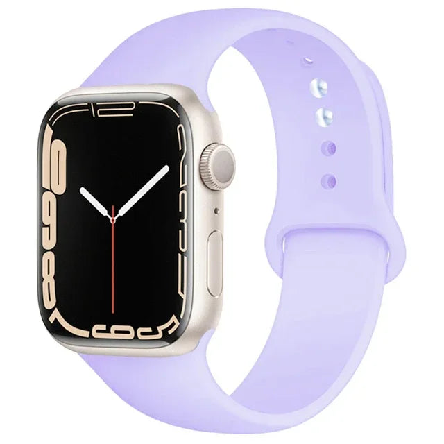 Correa de silicona compatible con Apple Watch