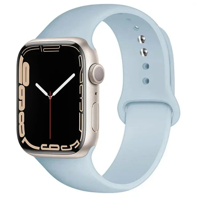Correa de silicona compatible con Apple Watch