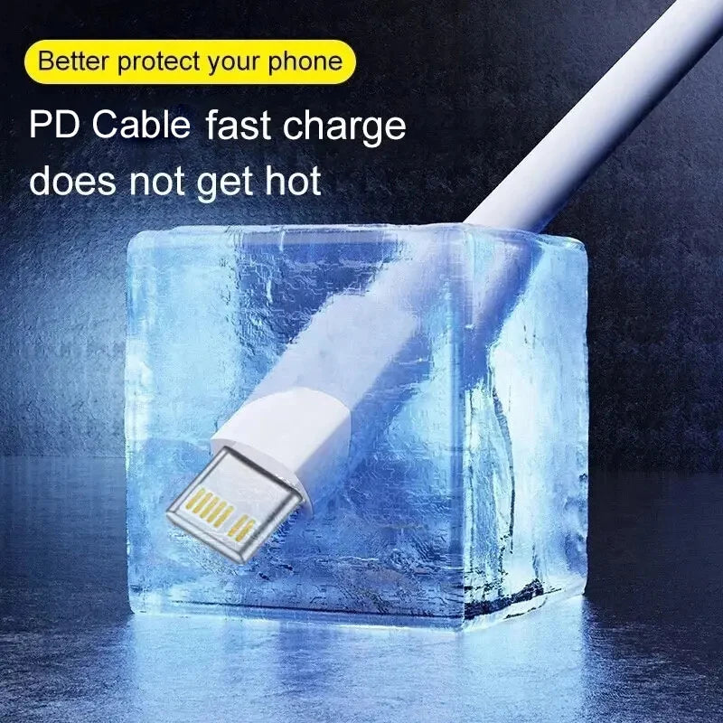 Cable USB Tipo-C compatible con iPhone de 30W