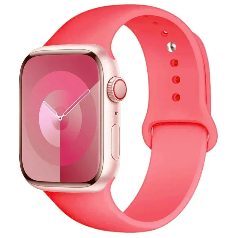 Correa de silicona compatible con Apple Watch