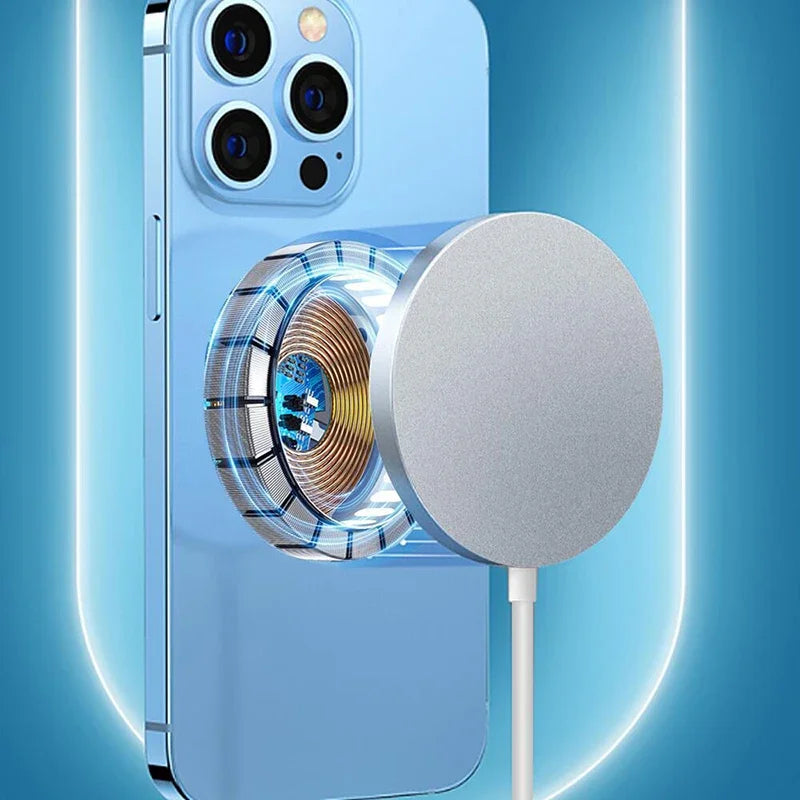Cargador inalámbrico magnético rápido compatible con iPhone