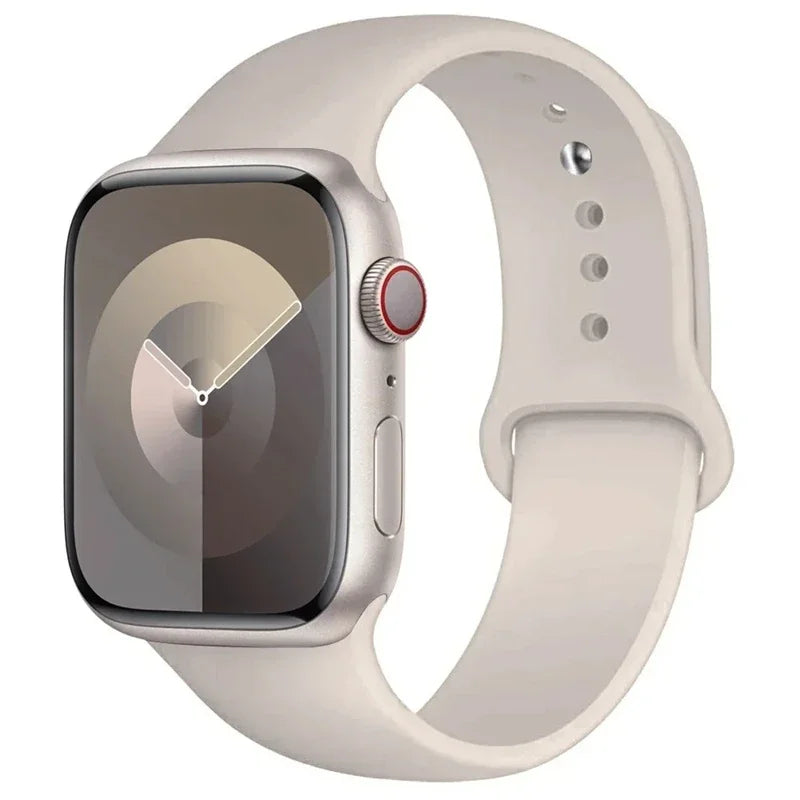 Correa de silicona compatible con Apple Watch