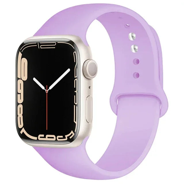 Correa de silicona compatible con Apple Watch