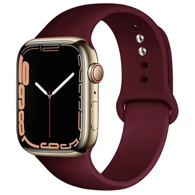 Correa de silicona compatible con Apple Watch