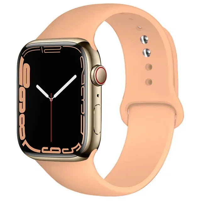 Correa de silicona compatible con Apple Watch