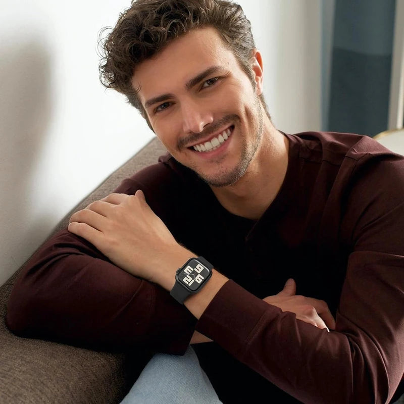 Correa de silicona compatible con Apple Watch
