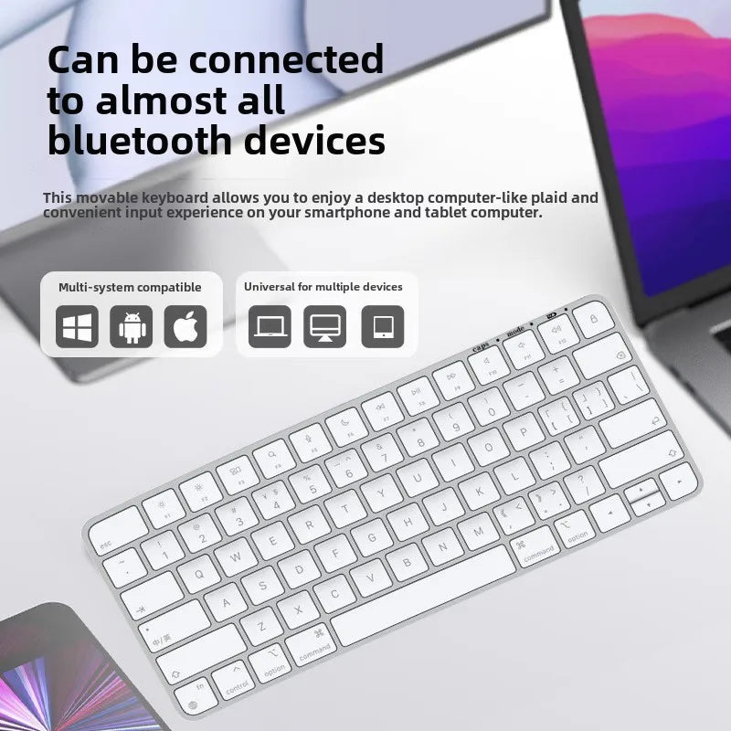 Teclado Bluetooth inalámbrico para tableta