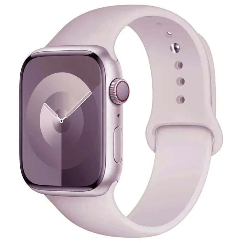 Correa de silicona compatible con Apple Watch