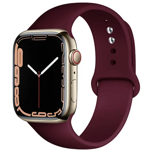 Correa de silicona compatible con Apple Watch
