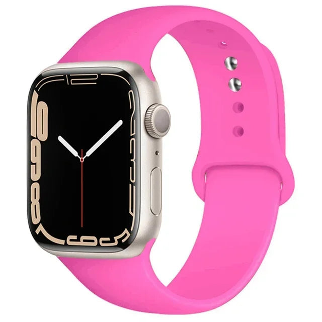 Correa de silicona compatible con Apple Watch