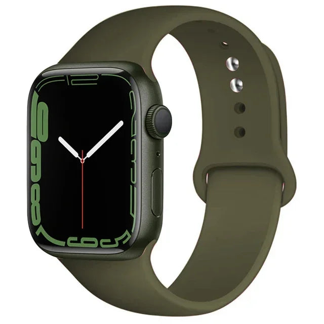 Correa de silicona compatible con Apple Watch