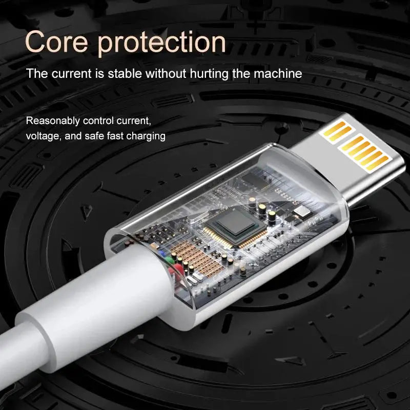 Cable USB Tipo-C compatible con iPhone de 30W