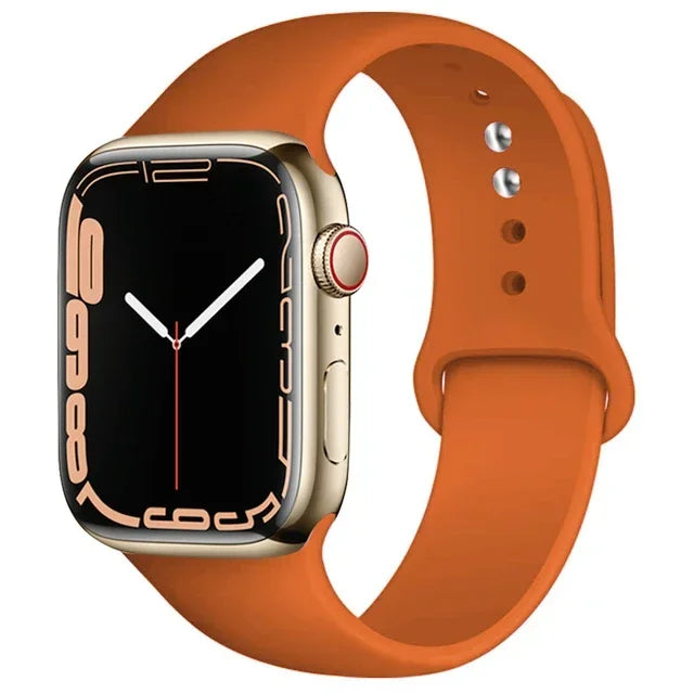 Correa de silicona compatible con Apple Watch