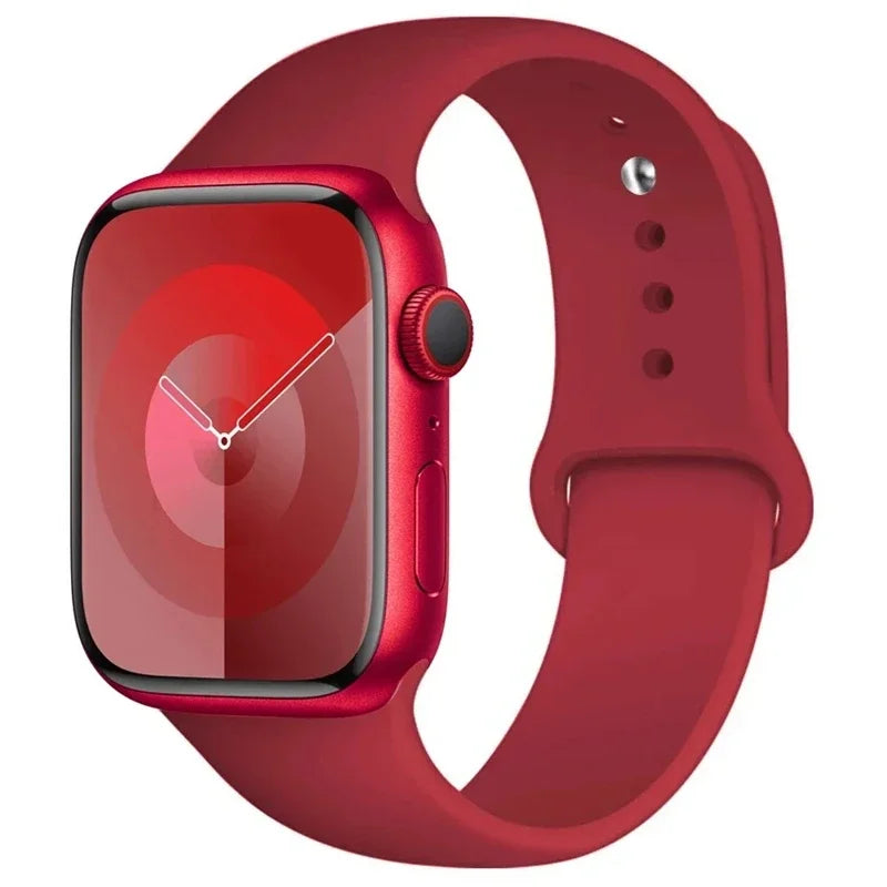 Correa de silicona compatible con Apple Watch